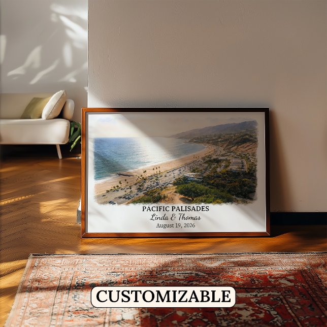 Arte de pared personalizado Pacific Palisades, Cal (Subido por el creador)