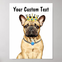 Arte de pared personalizado para perros | Bulldog