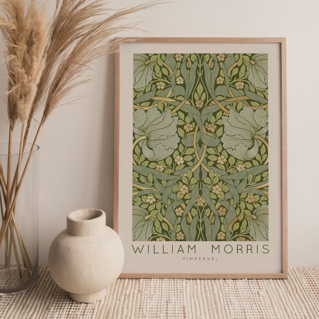 Arte de pared Póster Pimpernel de William Morris (Subido por el creador)