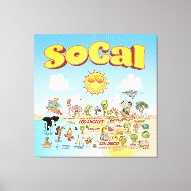 Arte de pared SoCal (Anverso)