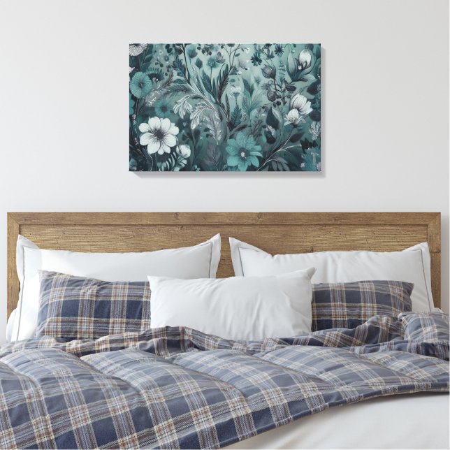 Arte de pared Sueños de jardín hippie (Insitu(Dormitorio))