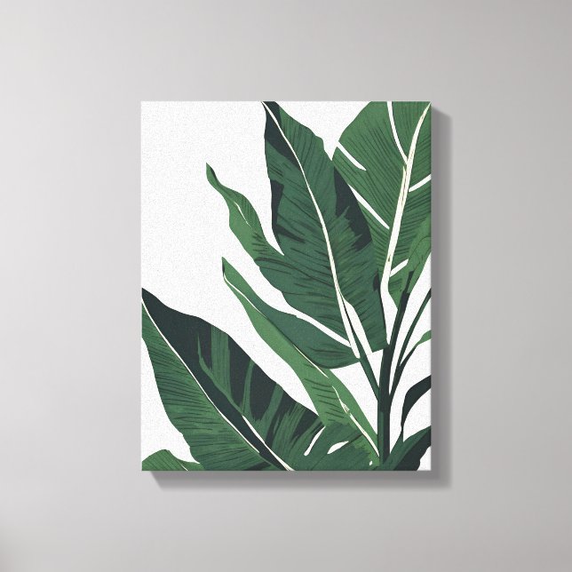 Arte de pared tropical exuberante (Anverso)