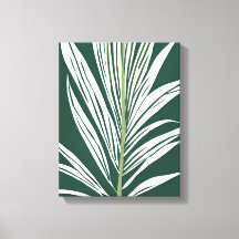 Arte de pared tropical - hoja tropical