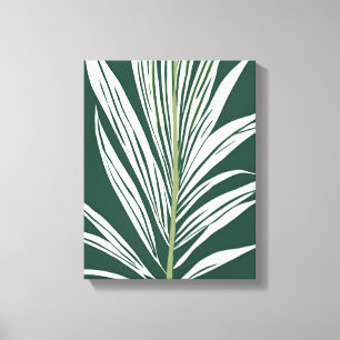 Arte de pared tropical - hoja tropical