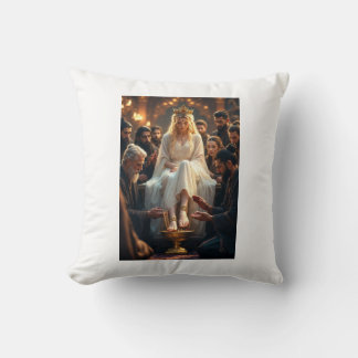 Arte de Pareja Romántica Almohada – Héroe que Cuid