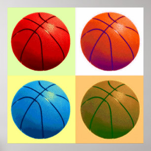 Arte de partido de baloncesto