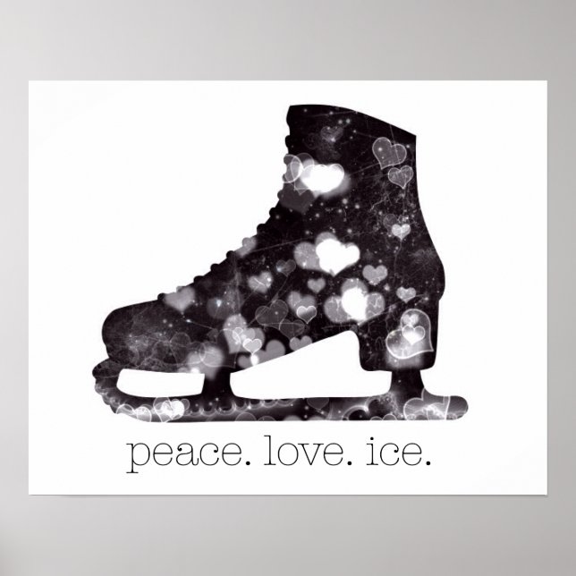 Arte de patinaje artístico sobre hielo de Hielo po (Frente)