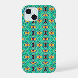 Arte de patrón de geoda boho chic tropical del sur