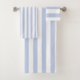 Arte de Patrón de Raya Vertical Blanca Azul Suave