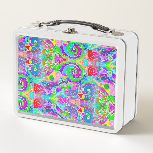 Arte de patrón pintado a mano y digitalmente 22 (Anverso)