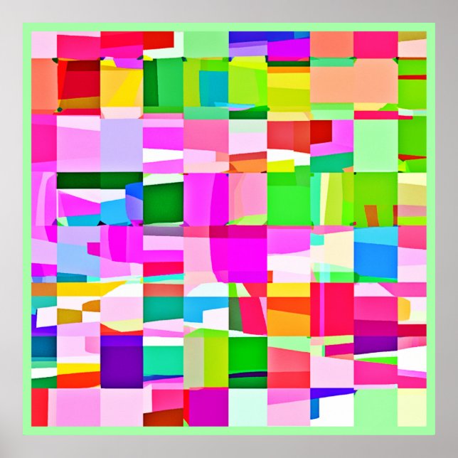 Arte de patrones coloridos (Frente)