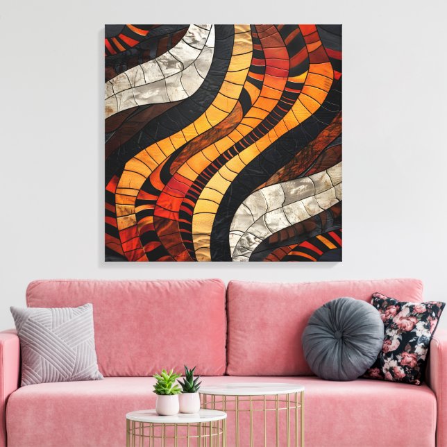 Arte de patrones tribales africanos (Insitu (Sala de estar))