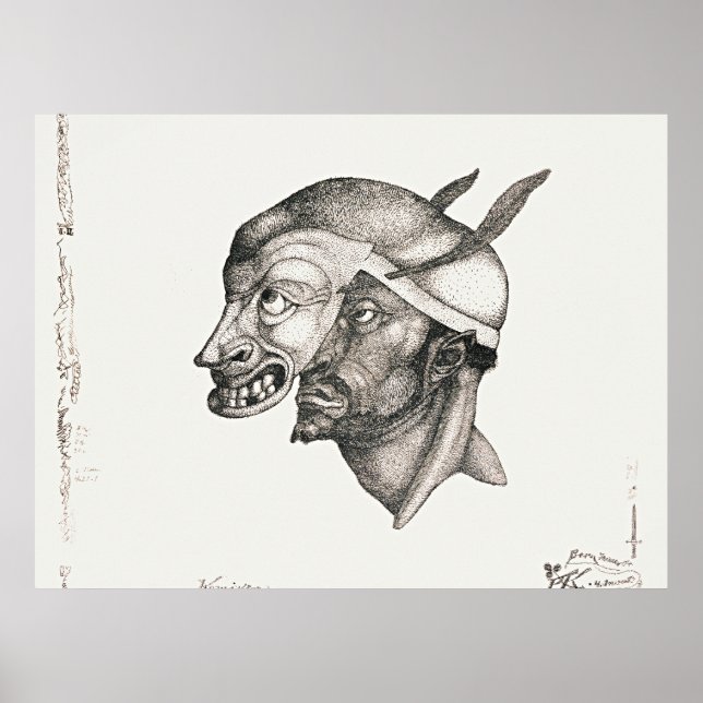 arte de Paul Klee, Komiker, (Frente)