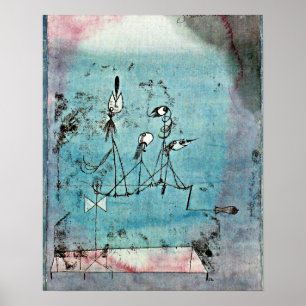 Arte de Paul Klee, máquina de twitter