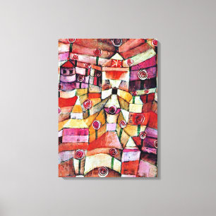 Arte de Paul Klee: Rosa Garden, famoso cuadro de K