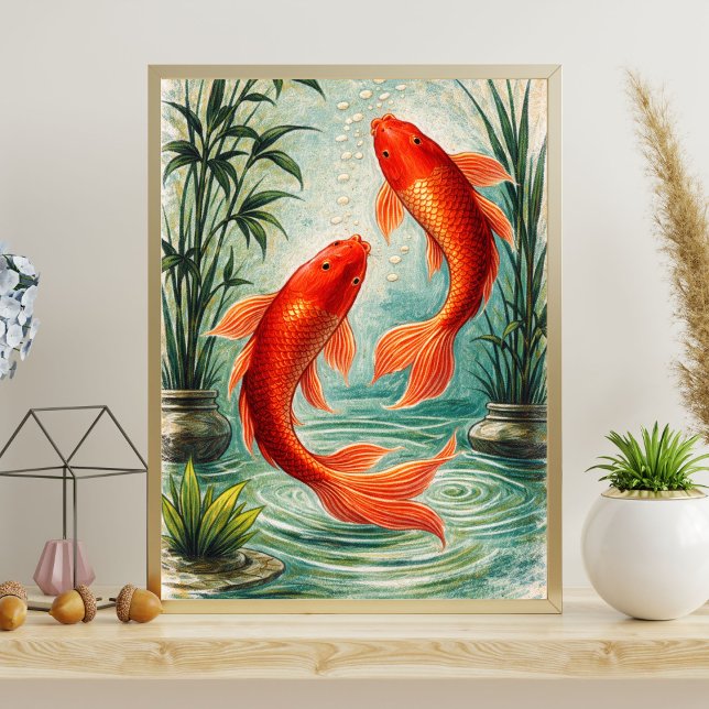 arte de peces koi | ilustración de peces koi | jap (Subido por el creador)