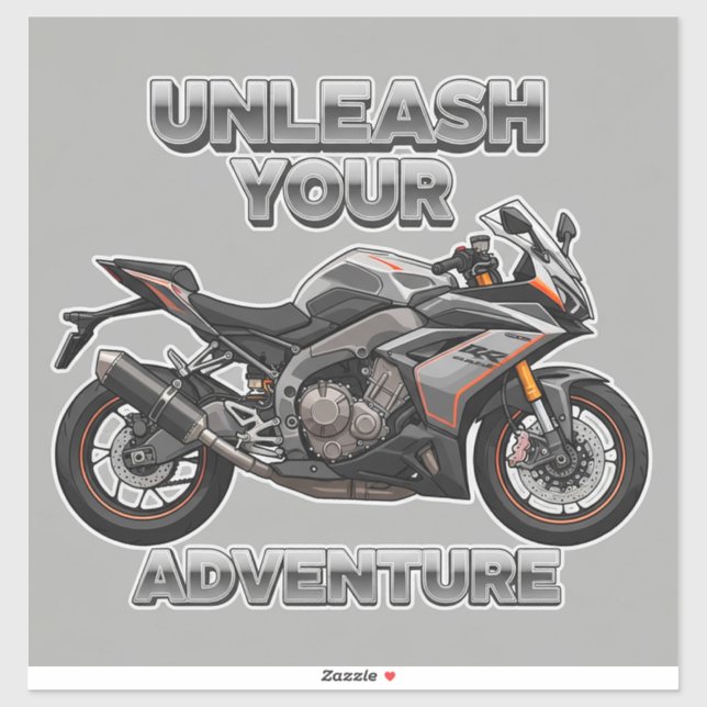 Arte de pegatina de motocicleta de dos ruedas (Hoja)