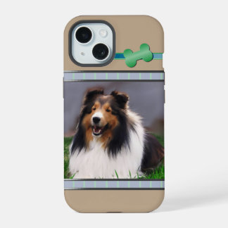 Arte de perro de perro de Shetland moderno