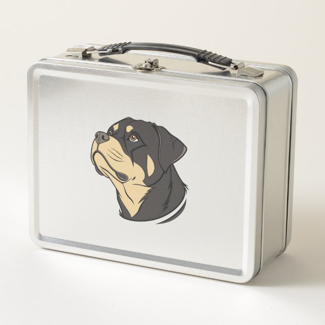 Arte de perro Rottweiler (Anverso)