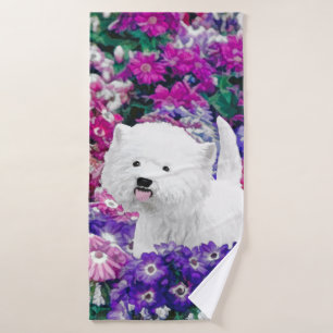 Arte de perros pintando el territorio blanco de We