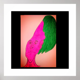 Arte de personaje de vegetal de raíz