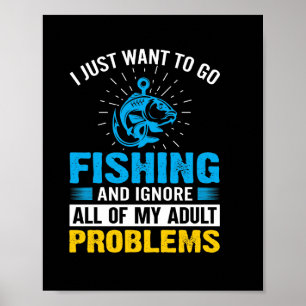 Arte De Pesca Que Solo Quiero Ir A Pescar