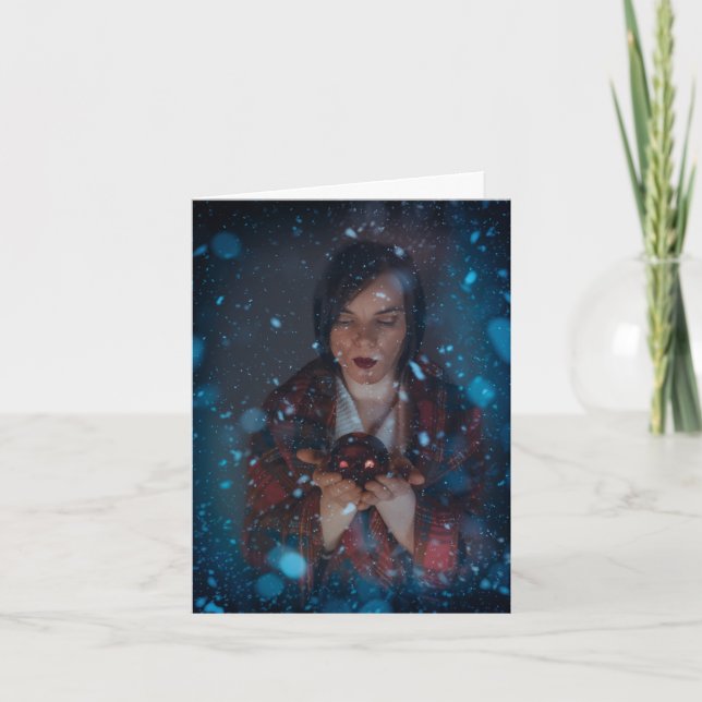 Arte de Photoshop del navidad Nevado (Anverso)