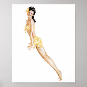 Arte de Pin-up Vintage Tres