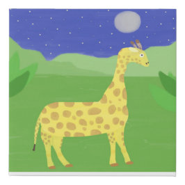 arte de pintar con girafa