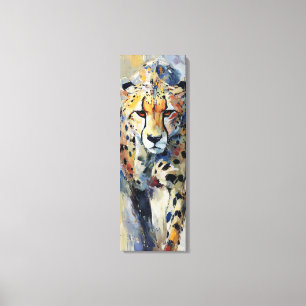 Arte de Pintura Abstracta de Guepardo