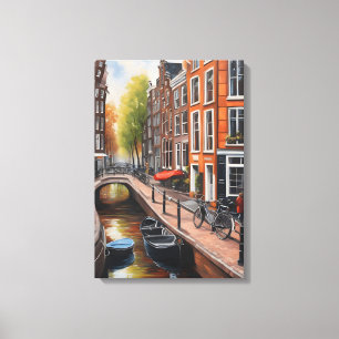 Arte de pintura al óleo de Ámsterdam