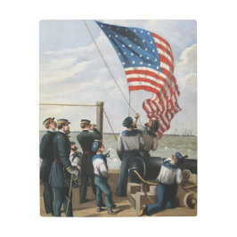 Arte de pintura de la Marina Militar Vintage de Ba