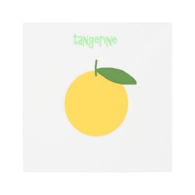 arte de pintura de mandarina (Anverso)