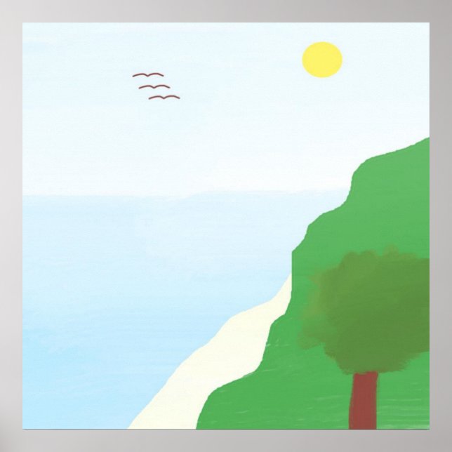 arte de pintura de paisajes (Frente)