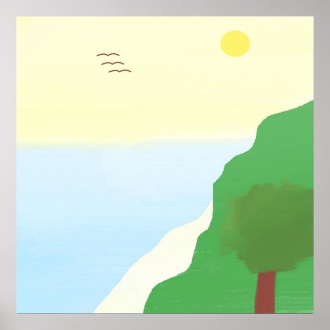 arte de pintura de paisajes (Frente)