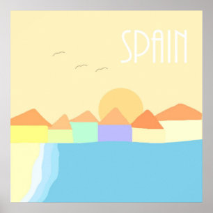arte de pintura de paisajes de españa