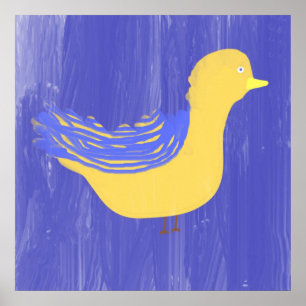 arte de pintura de pájaros