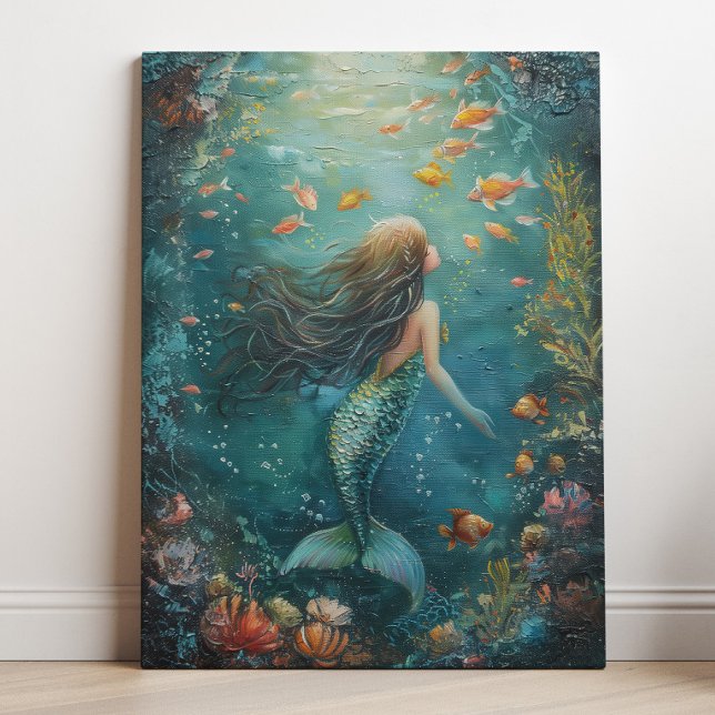 Arte de pintura de sirenas (Subido por el creador)