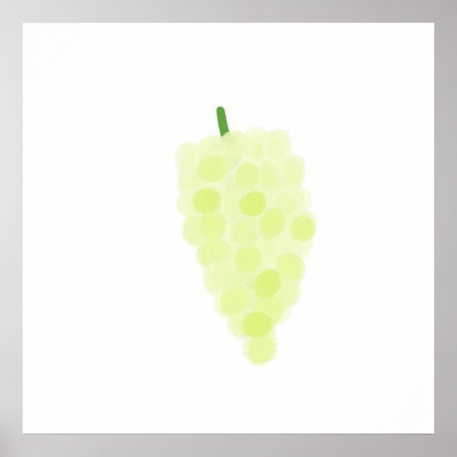arte de pintura de uvas (Frente)