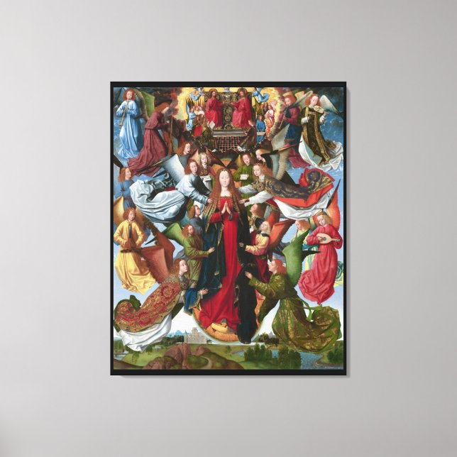 arte de pintura en lienzo de galería reimpreso. (Anverso)