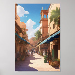 arte de pintura marrakech