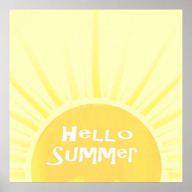 Arte de pintura solar de verano (Frente)