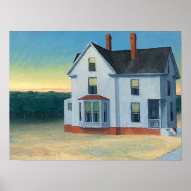 arte de pinturas de edward hopper (Frente)