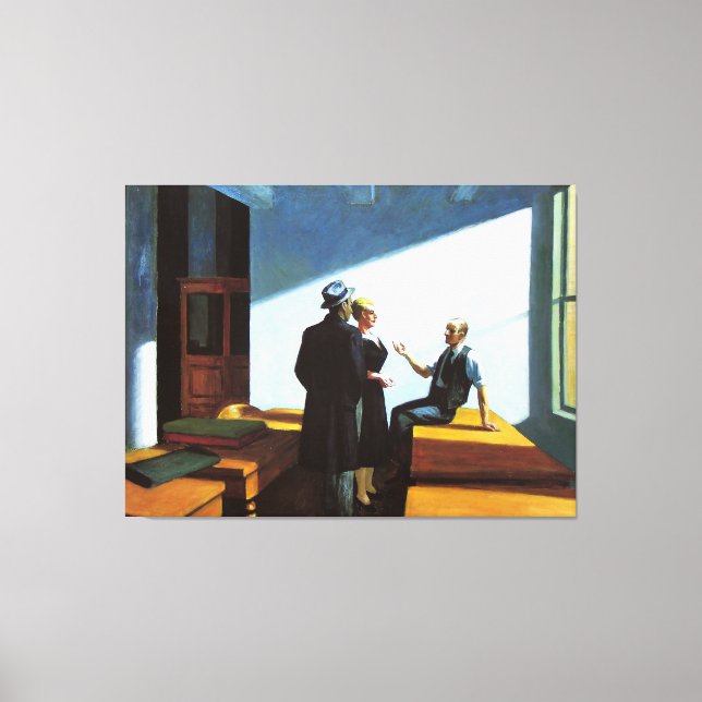 arte de pinturas de edward hopper (Anverso)