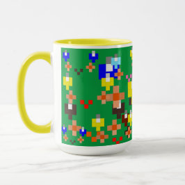 Arte de Pixel Impresionismo - Tazas de Verano