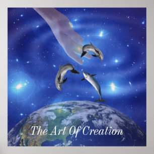 Arte de Pleiades de la creación