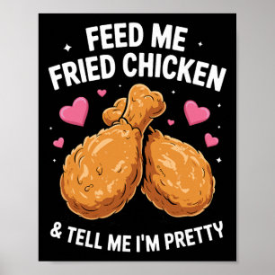 Arte de Pollo Frito para Hombres Mujeres Niños Com
