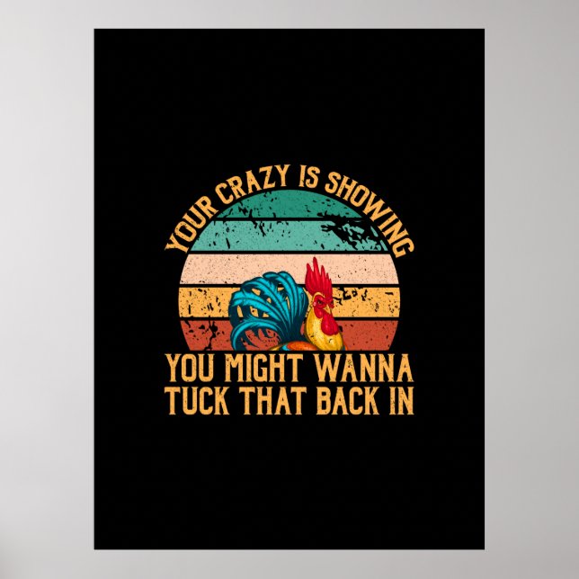 Arte De Pollo Que Podrías Querer Tuck (Frente)