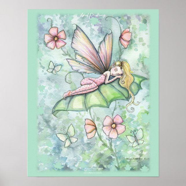 Arte de Poster de flores brillantes (Frente)