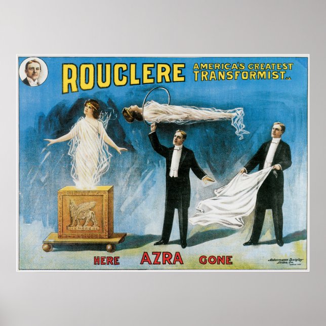 Arte de Poster mágico vintage (Frente)